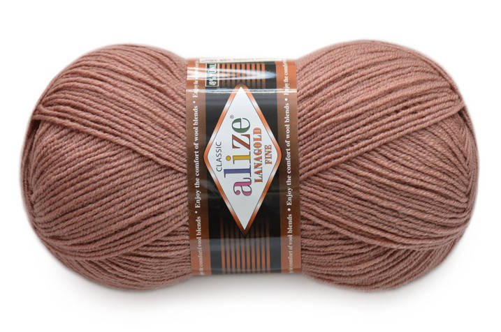 

Alize Fine LanaGold, Вялая роза №173, Розовый