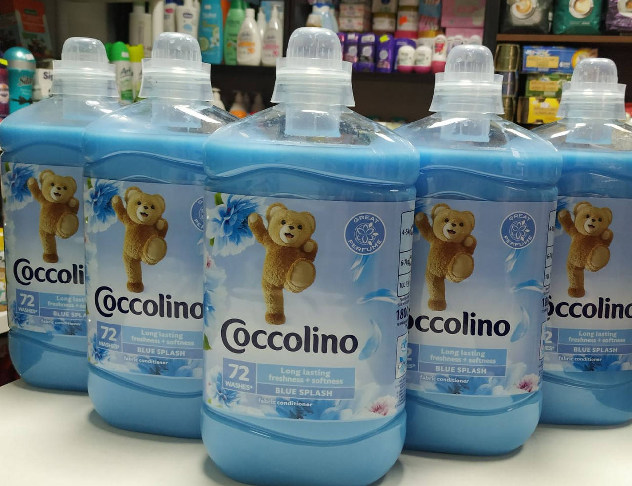 

Ополаскиватель Coccolino 1800ml., 72 цикла. Нидерланды.