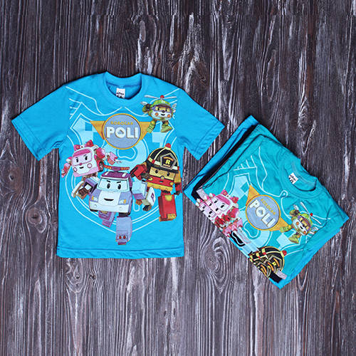 

Футболка Робокар Поли размер 92-122 Robocar Poli