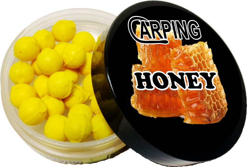 

Бойлы желейные (МЕД) 8mm POP-UP плавающие банка, Жёлтый