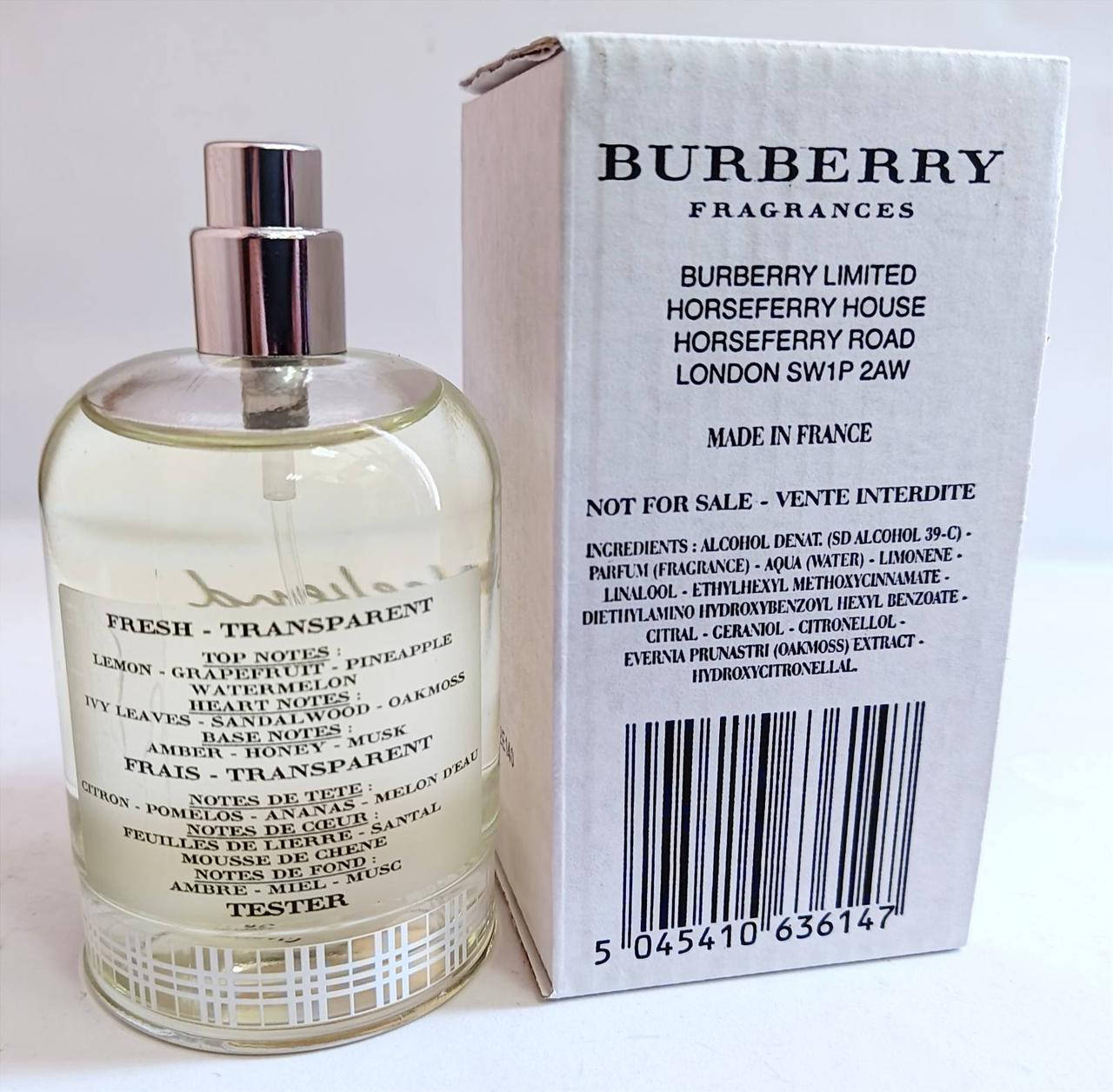 

ОРИГИНАЛ ТЕСТЕР Burberry Weekend for men 100ml Бербери Викенд