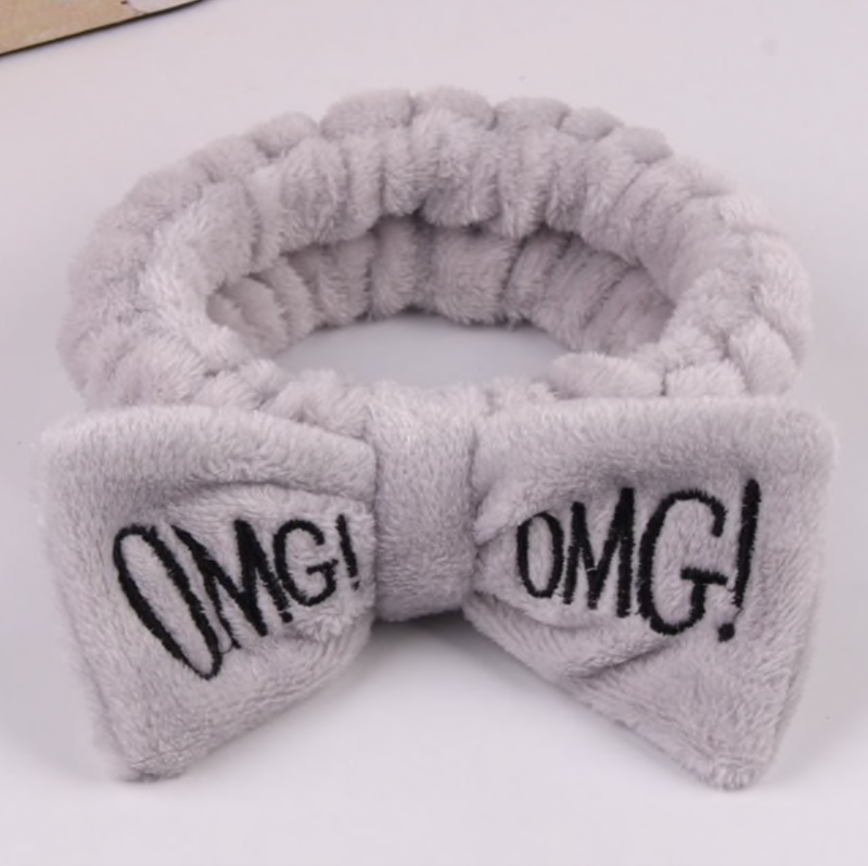 

Махровая повязка Omg серый OMG2