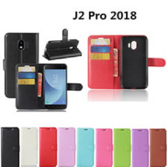 

Кожаный чехол книжка Lichee на Samsung Galaxy J2 Pro 2018 (9 цветов), Разные цвета