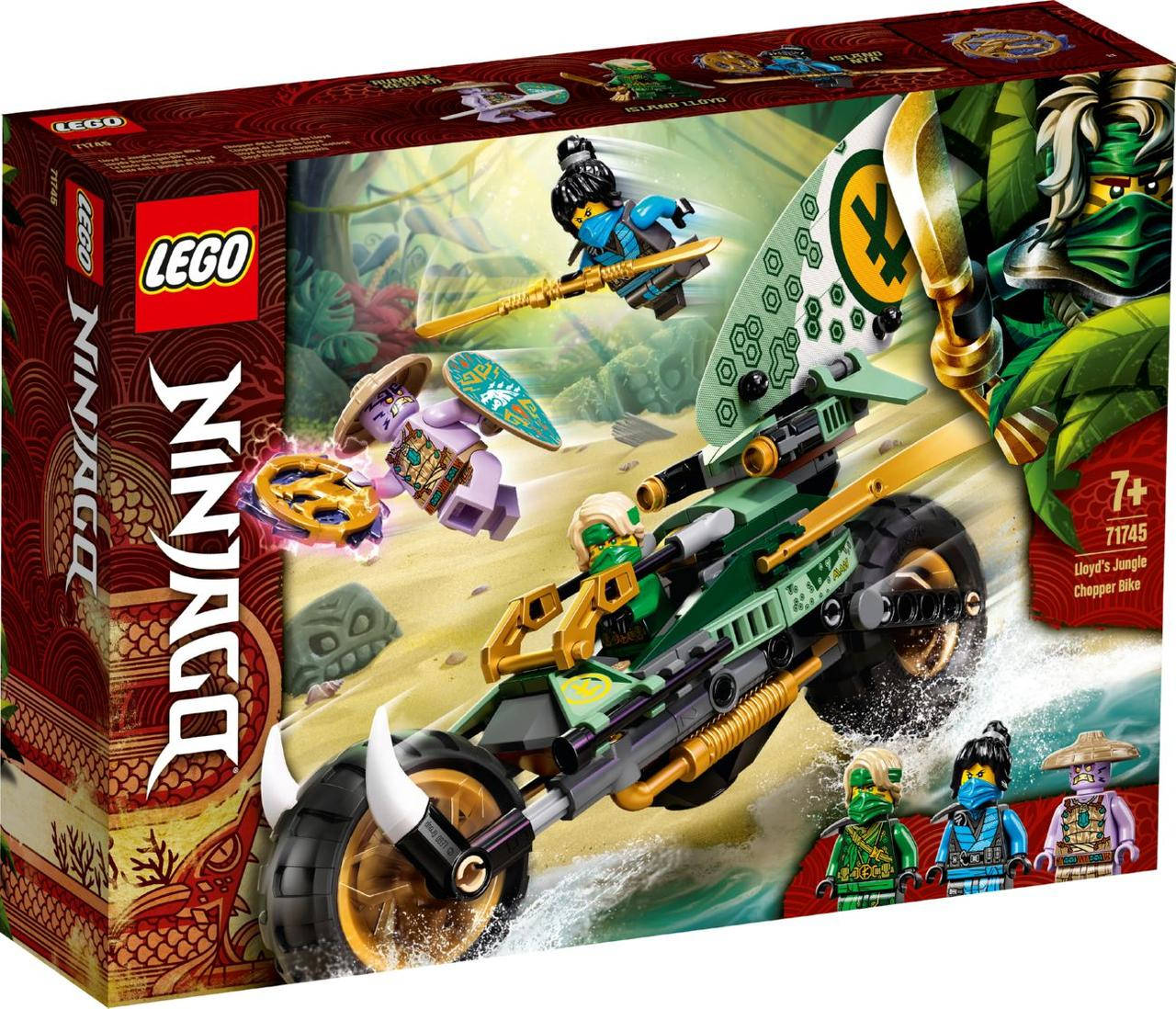 

Lego Ninjago Мотоцикл Ллойда для джунглей 71745