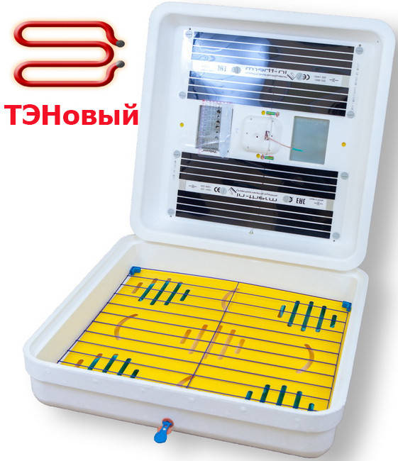 

Домашний инкубатор Рябушка ИБ-150 яиц цифровой, механический переворот