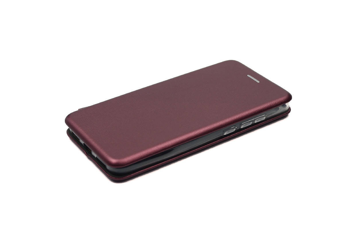 

Чехол книжка Level для Xiaomi Redmi 7A Экокожа Бордовый