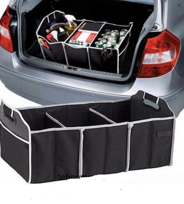 

Органайзер холодильник в багажник автомобиля Trunk organizer cooler Черный
