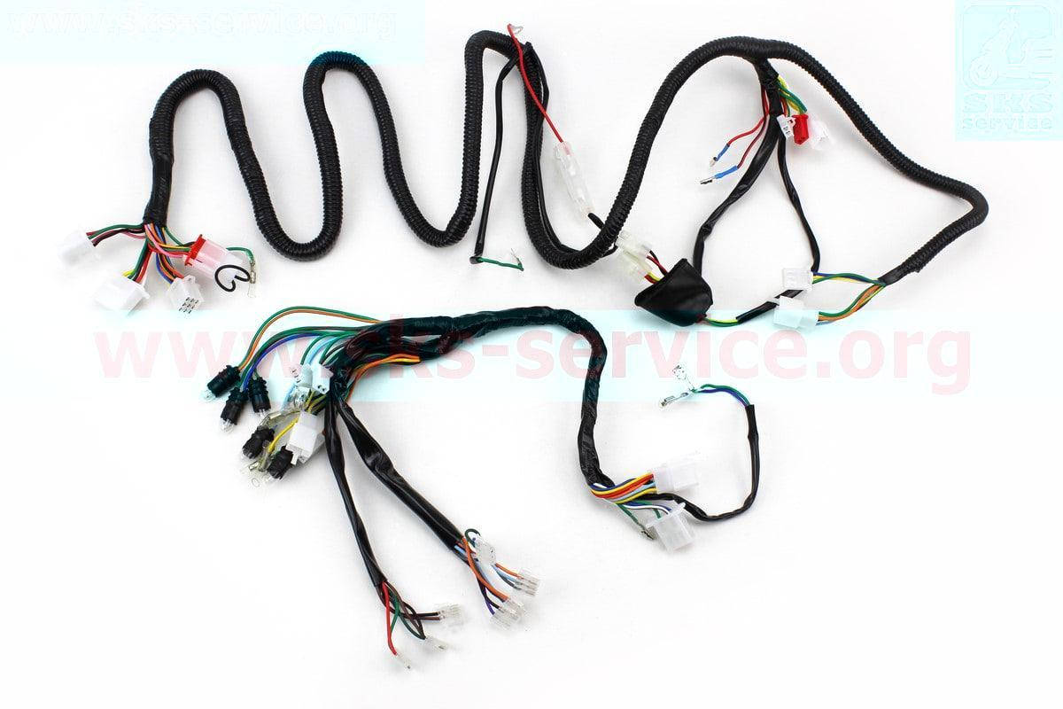 

Проводка центральная для генератора на 8 катушек на скутер Viper Storm 150 сс