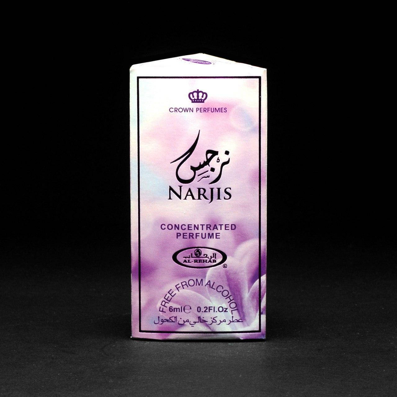 

Арабские масляные духи Narjis (Нарцисс) - универсальный цветочный аромат от Al Rehab, 6 мл