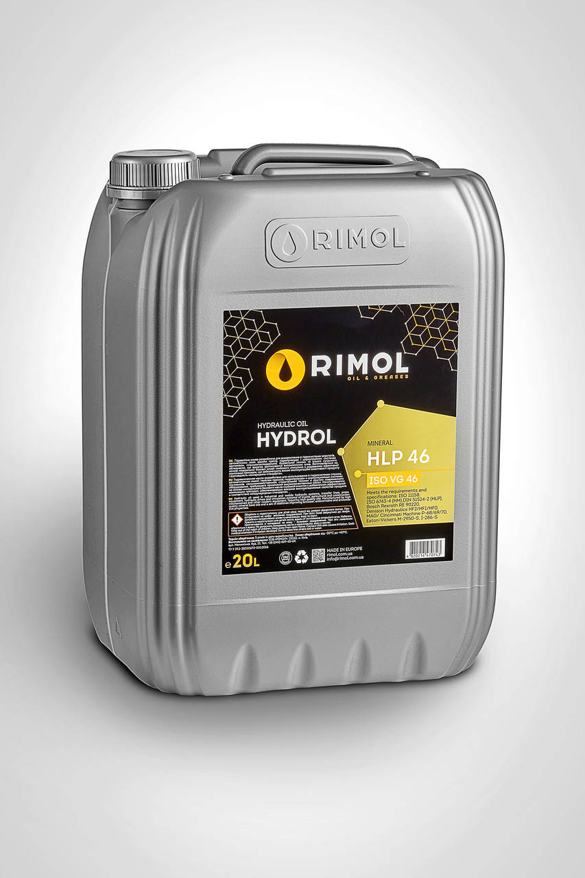 

Масло гидравлическое RIMOL HYDROL HLP 46 (20л.)