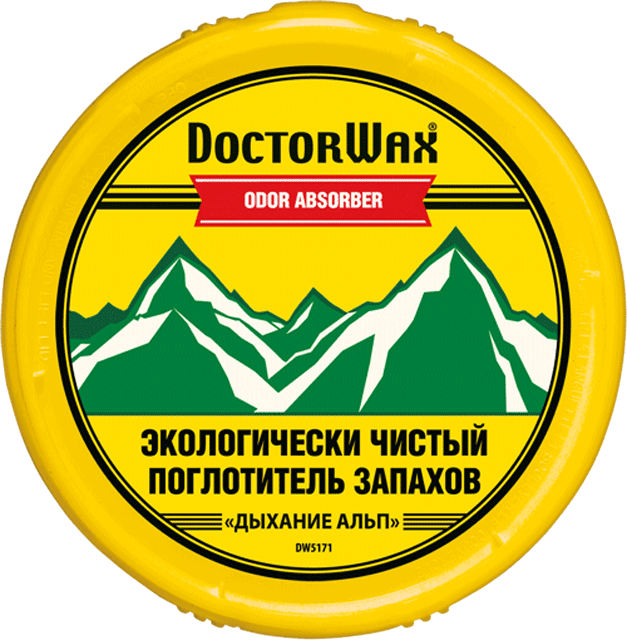 

Поглотитель запаха DOCTORWAX "Дыхание Альп" (DW5171)