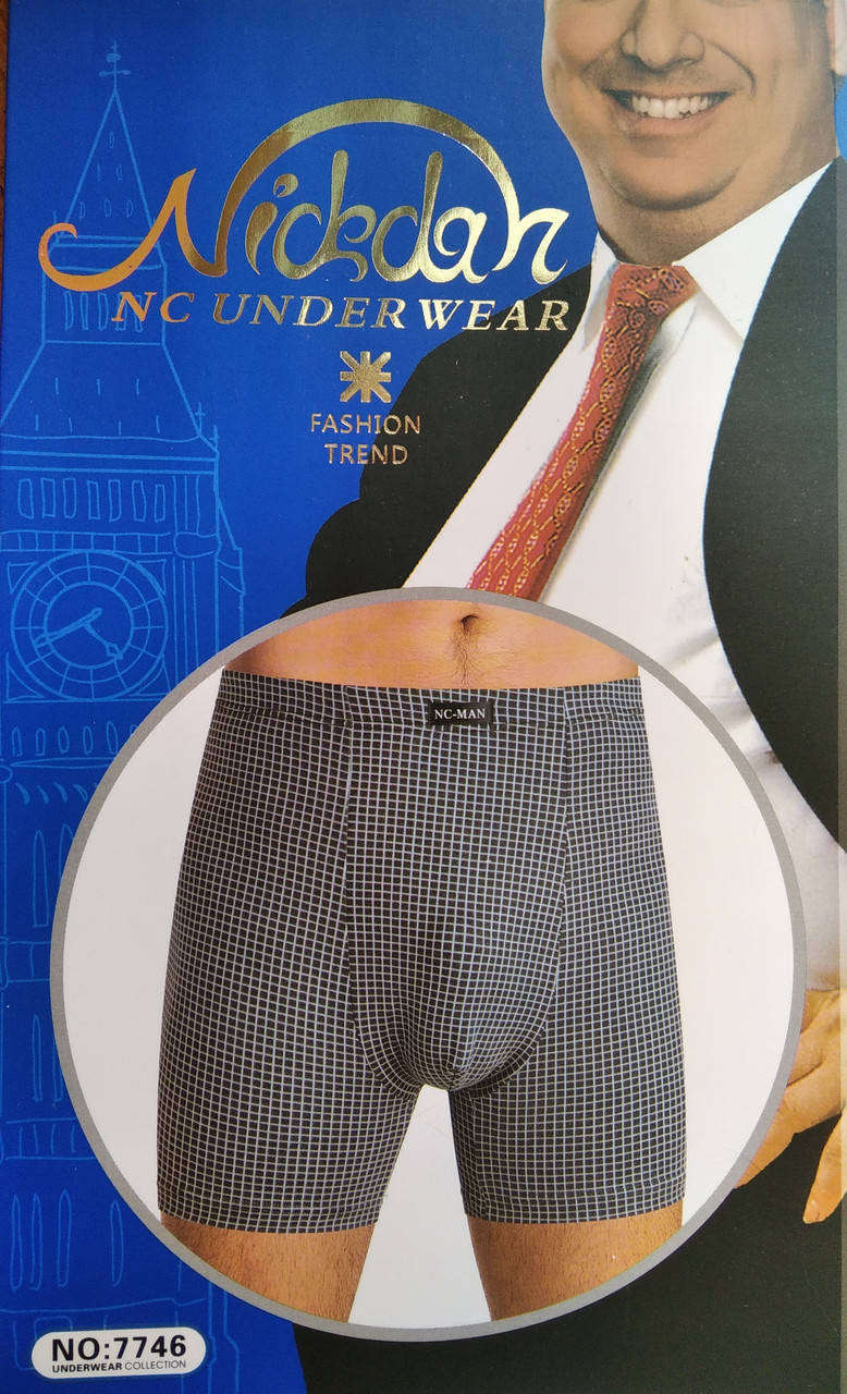 

Трусы мужские боксеры (длинные) баталы NC-MAN 6XL/60, Разные цвета