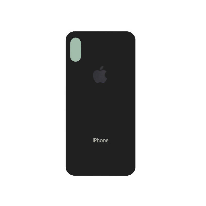 

Задняя крышка iPhone XS BLACK ORG, Черный