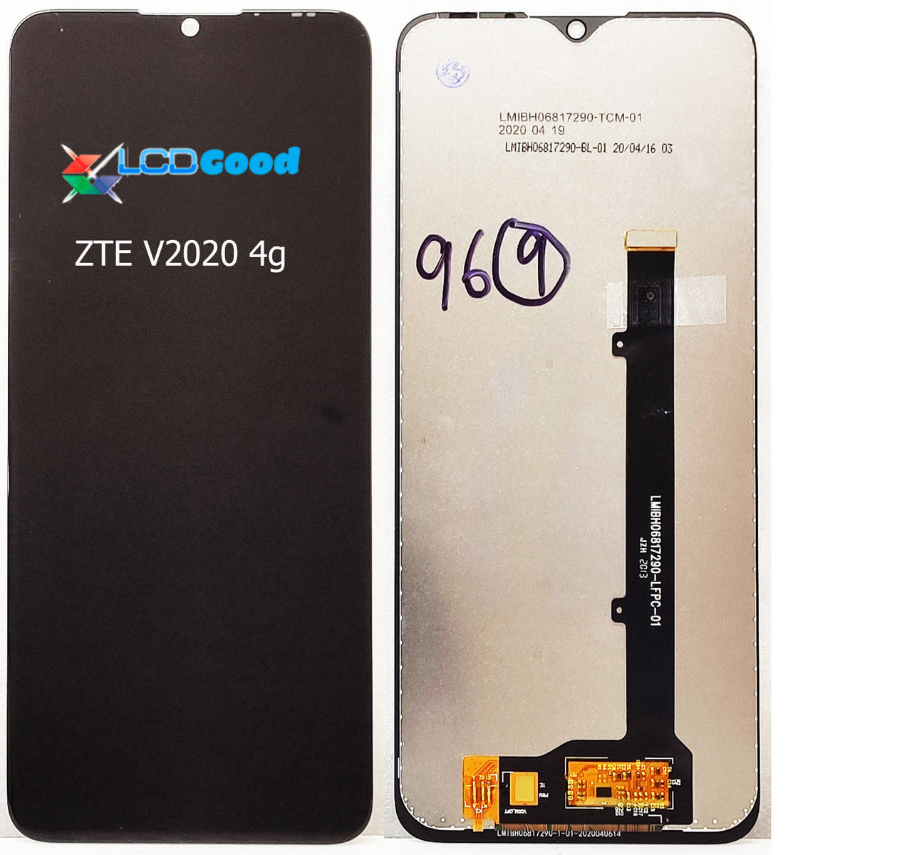 

Модуль ( дисплей + сенсор ) ZTE V2020 4g 8010 / v30 vita 8030 Чорний, Черный