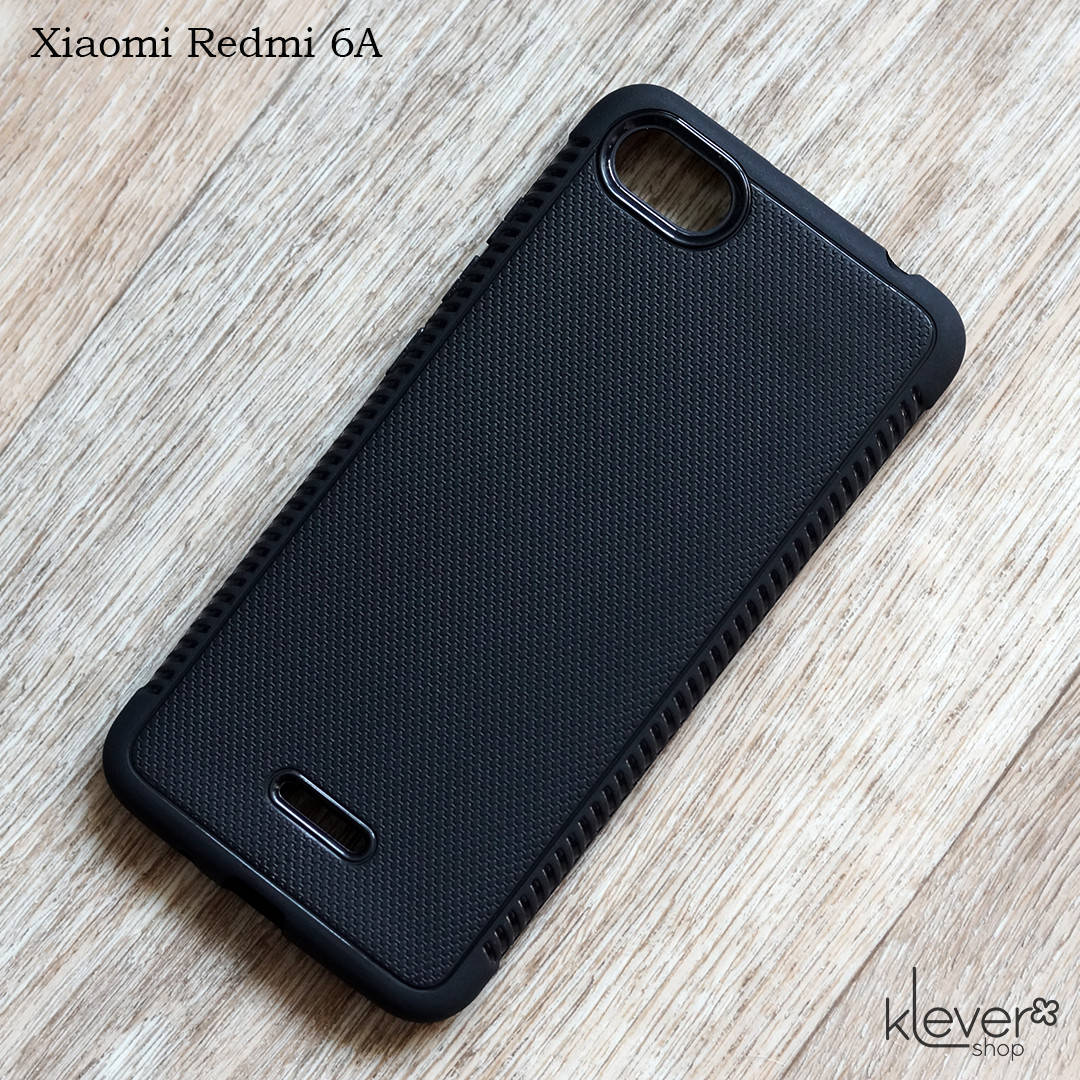 

Матовый силиконовый чехол для Xiaomi Redmi 6A (черный)