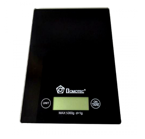 

Весы кухонные Domotec MS-912 1912 до 5kg/ 0.1gr Черный