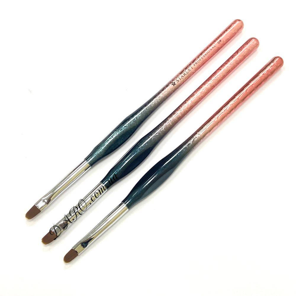 

Starlet Professional Кисть для моделирования гелем №6 (овал) 1 шт