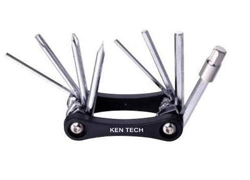 

Мультитул (набор шестигранников) KEN TECH KL-9833C, 9 функций