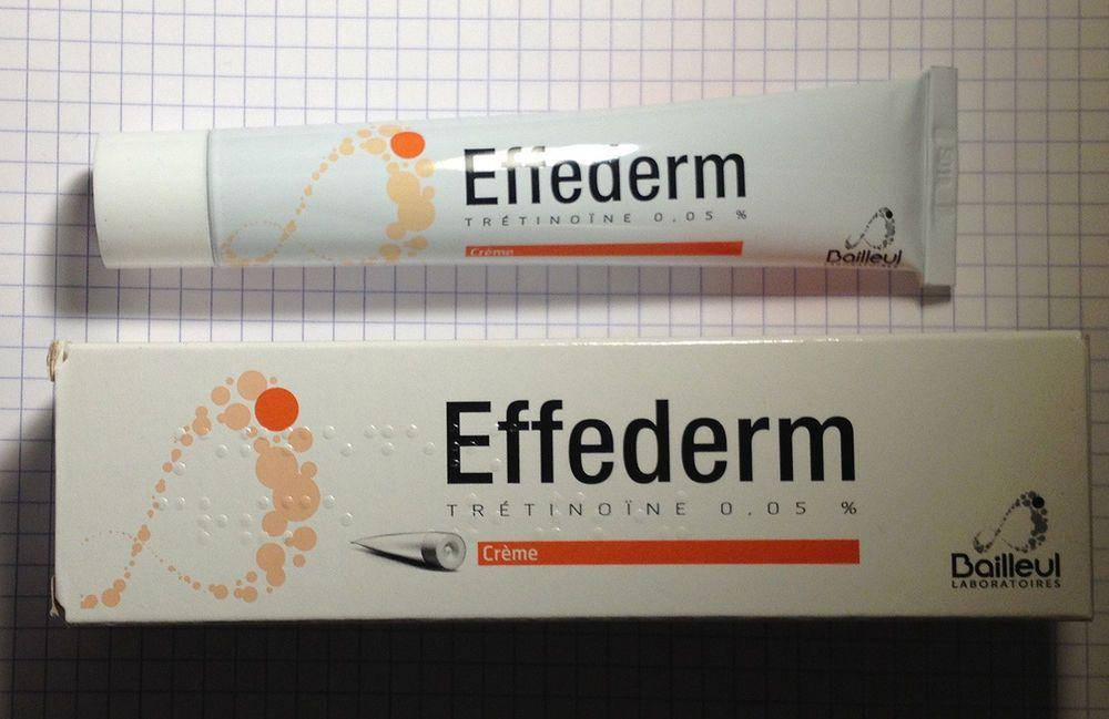 

Effederm (Tretinoin) 0.05% crème , Эффедерм (Третиноин) 0,05% крем 30 г / ОРИГИНАЛ,скажи нет акне.