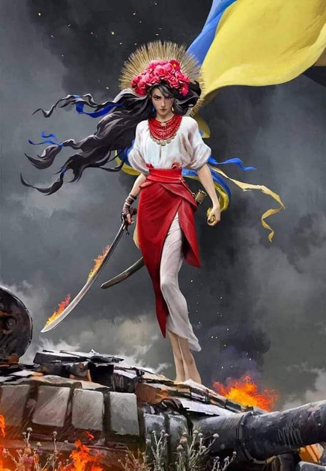 

Схема для вышивки бисером ,, Непереможна сила України ,,