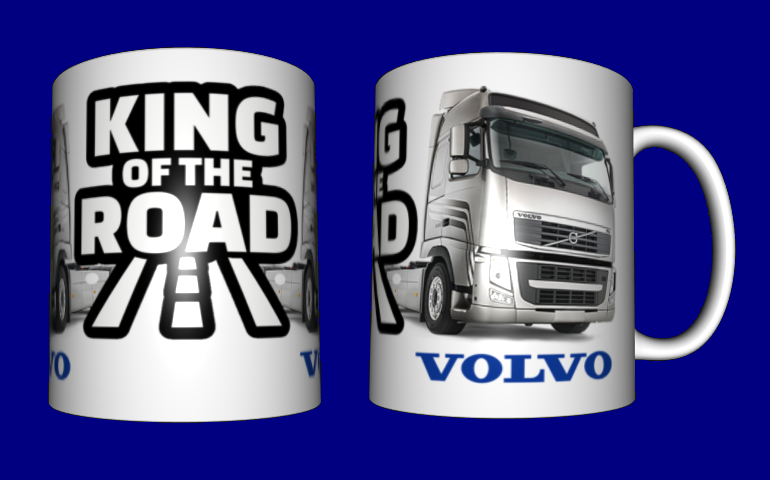 

Кружка водителю / чашка Король дорог VOLVO