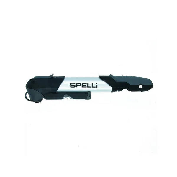 

Велосипедный насос Spelli SPM-1961A с манометром, алюминиевый