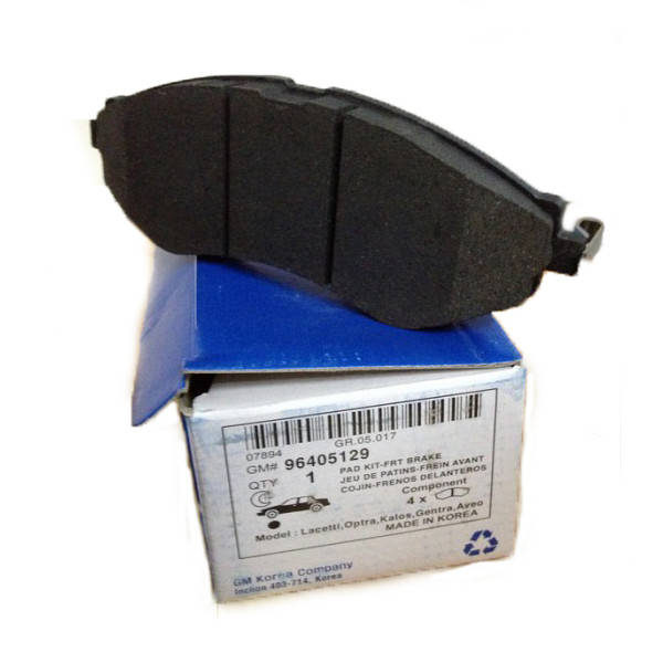 

Колодки передние тормозные Ланос, Лачетти, Эванда, Нубира, Такума 14" 96405129