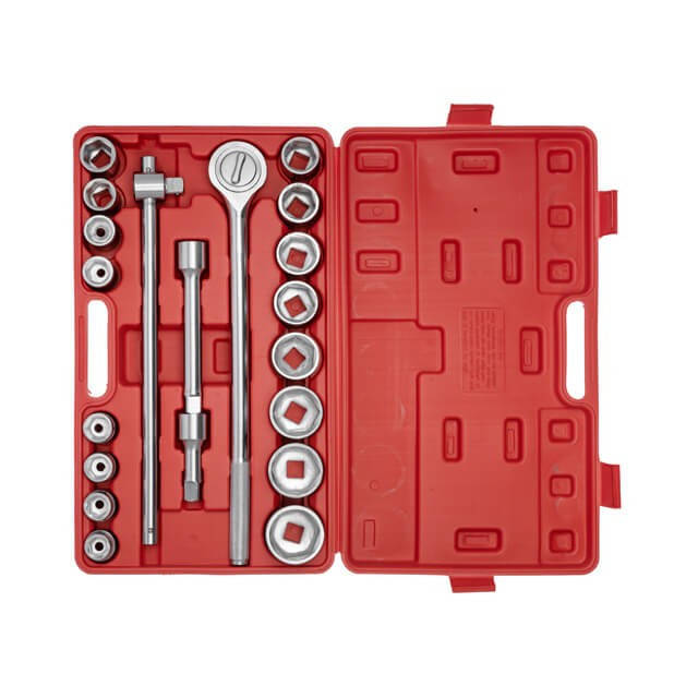 

Набір головок і комплектуючих, 3/4", 21 од. INTERTOOL HT-2221