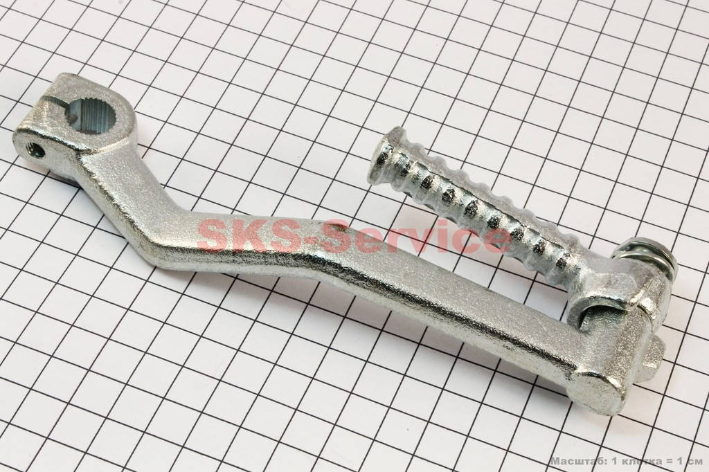 

Рычаг кик-стартера "хром" для китайских скутеров (двигатель TB50,65сс 2-T цепной вариатор)