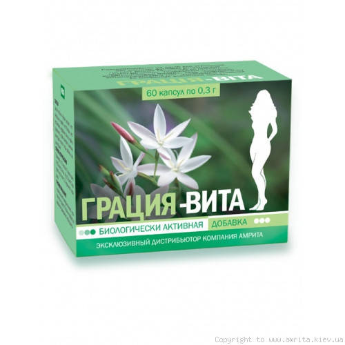 

Грация-Вита 60 капс., Способствует похудению. избавляет от отеков, серия приморский край