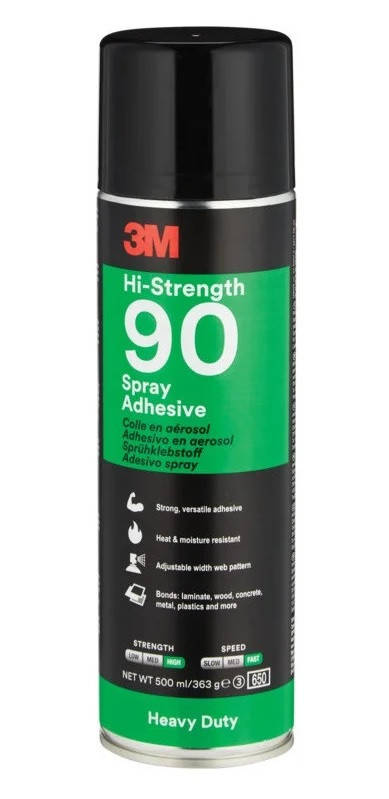 

Клей-спрей 90 3M™ Scotch-Weld, 500 мл, Прозрачный