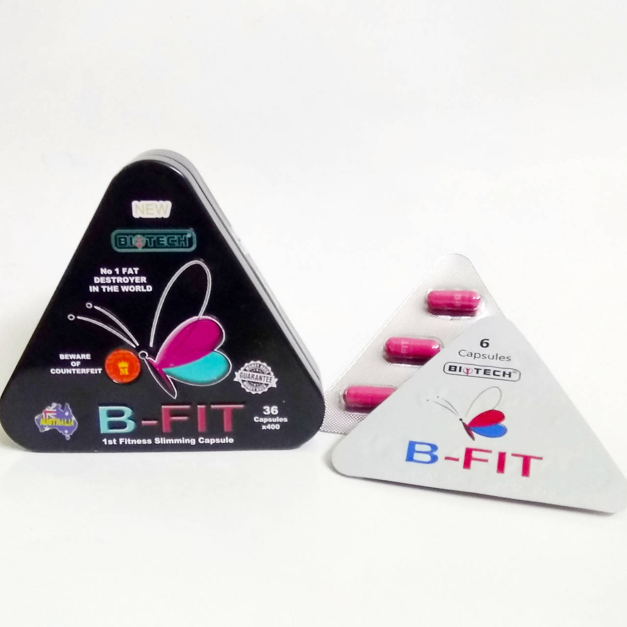

Бад Б-Фит (B-Fit) відраза до їжі. N1 у знищенні жиру. Стережіться підробок. 6 капсул