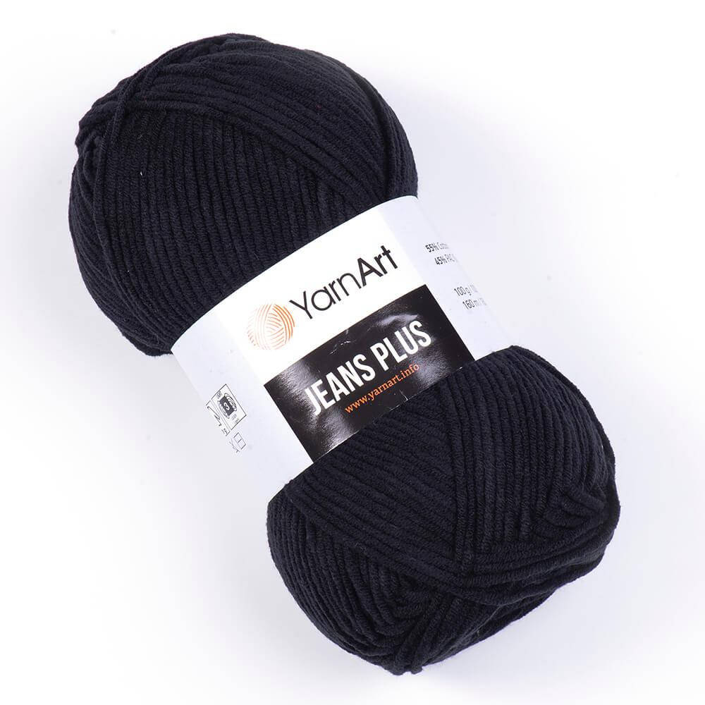 

53 Пряжа YarnArt Jeans Plus черный