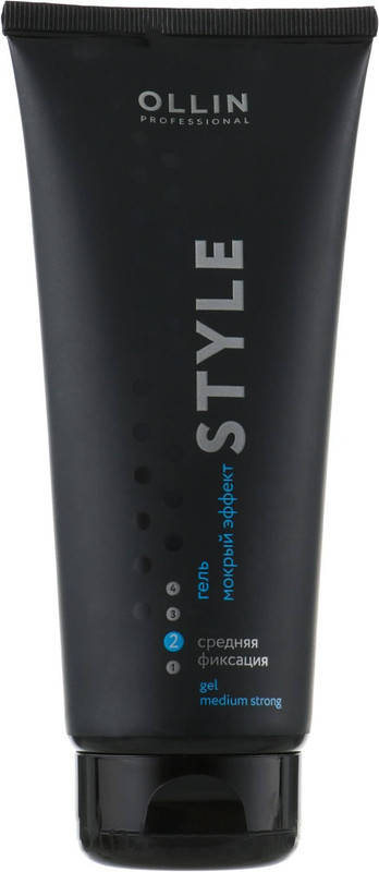 

Гель Мокрый эффект средней фиксации Style Wet Gel Medium Ollin, 200 мл