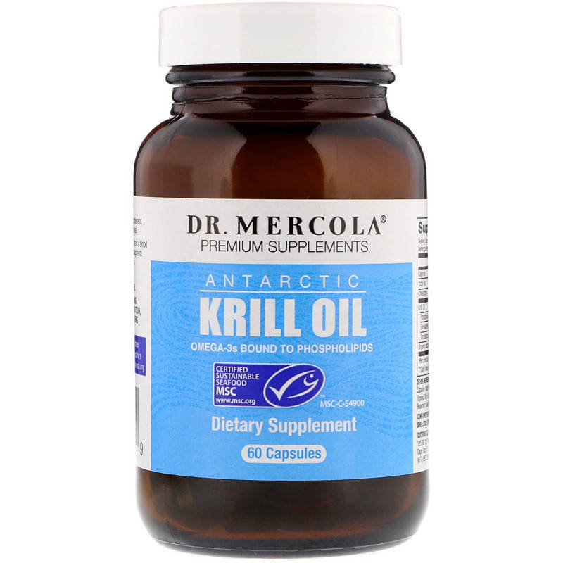 

Масло криля арктического (Krill Oil) 500 мг 60 капсул