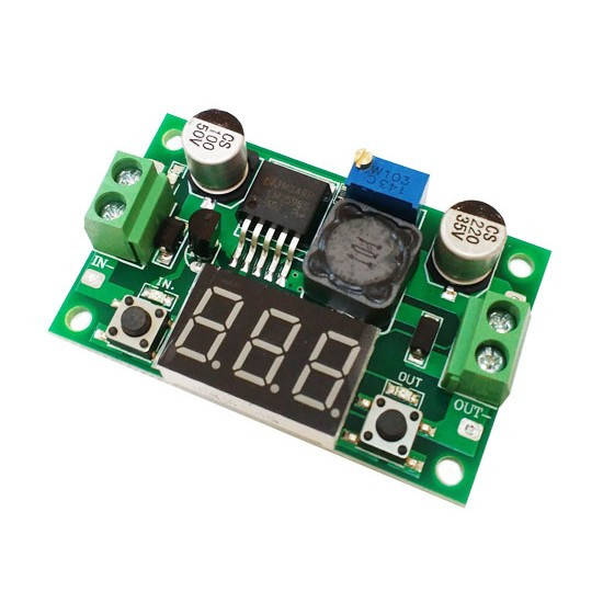 

Преобразователь DC-DC понижающий LM2596 с вольтметром