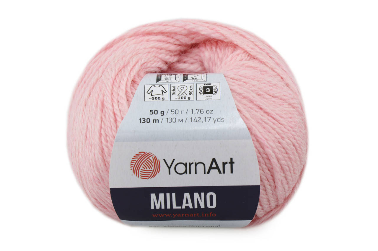 

YarnArt Milano, №859, Розовый