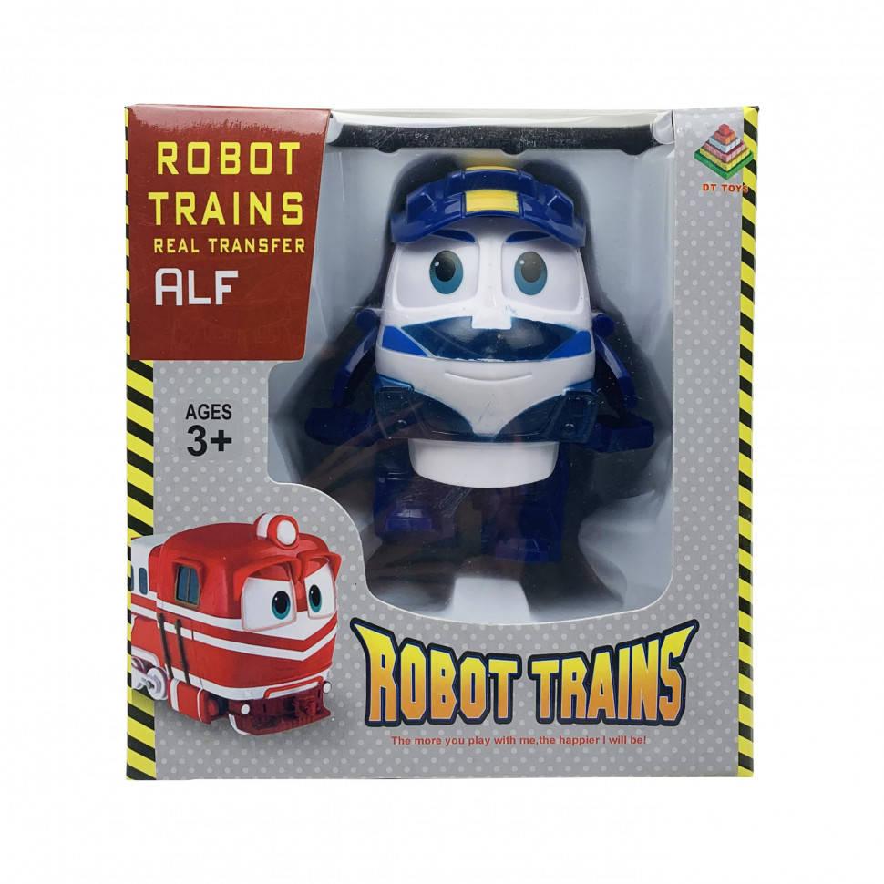 

Игрушка роботы поезда,трансформер Синий Кей DT-005 Robo Trains от LamaToys