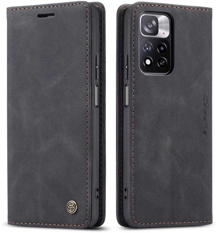 

Чехол книжка с магнитом Xiaomi Redmi Note 11 Pro (China Version) CaseMe Черный