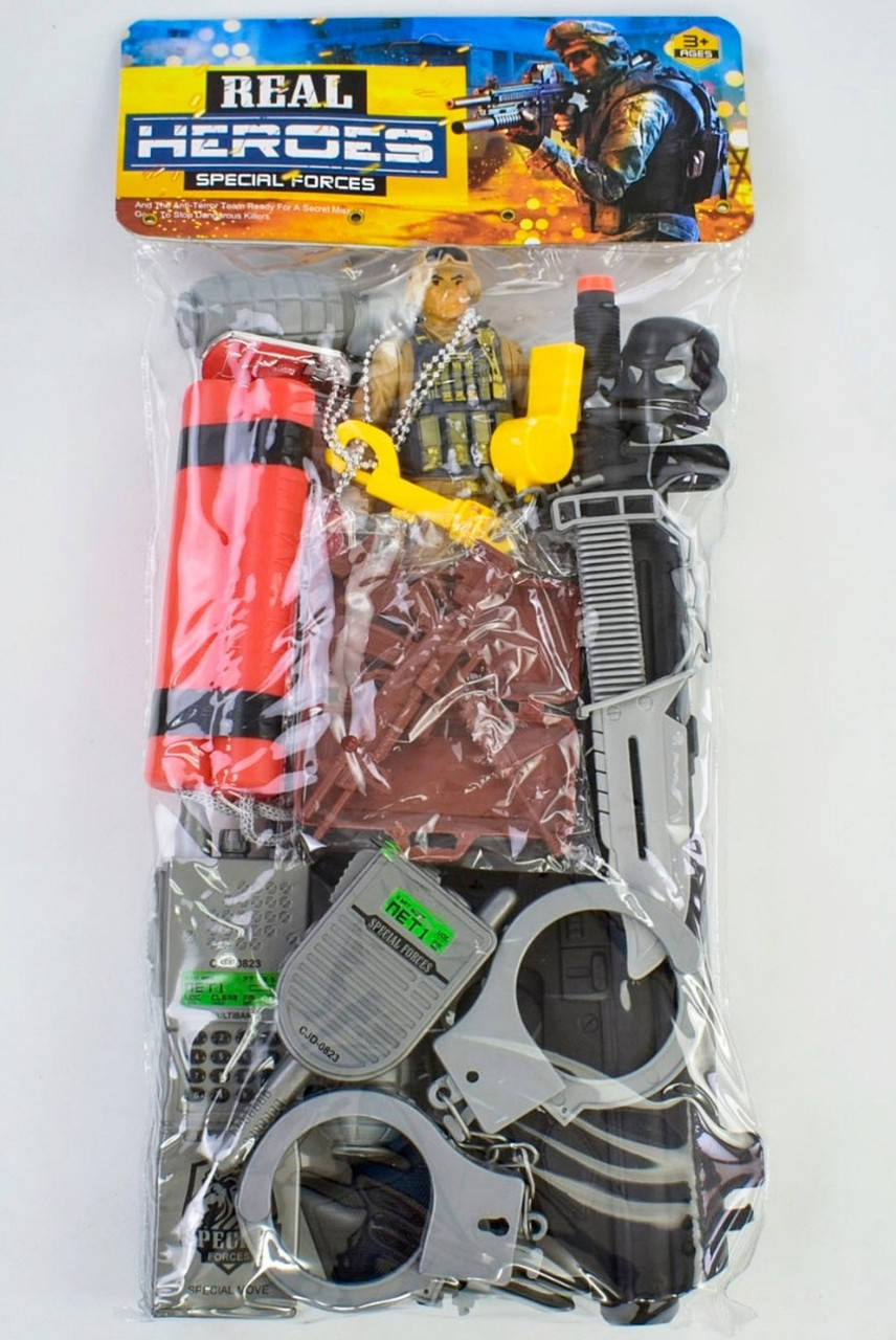

Игровой военный набор "Real Heroes"