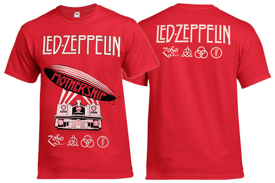 

Футболка LED ZEPPELIN Mothership красная L