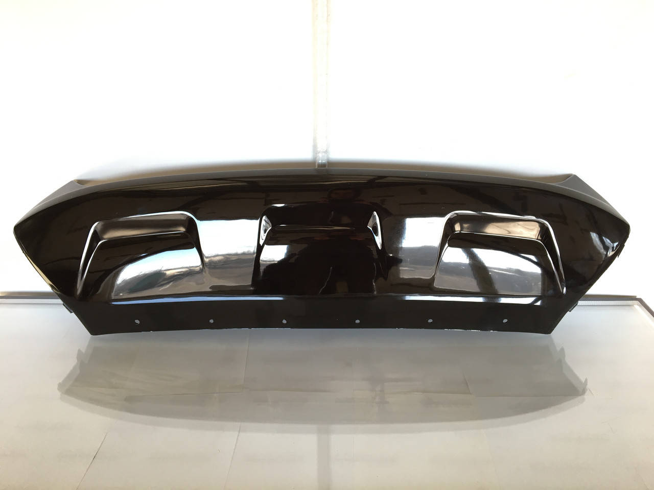 

Накладка губы переднего бампера Ford Escape MK3 17-19 новый неоригинал GJ5Z-8419-AB, Черный