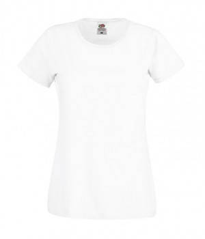 

Женская футболка легкая Fruit of the Loom Original T XXL, 30 Белый