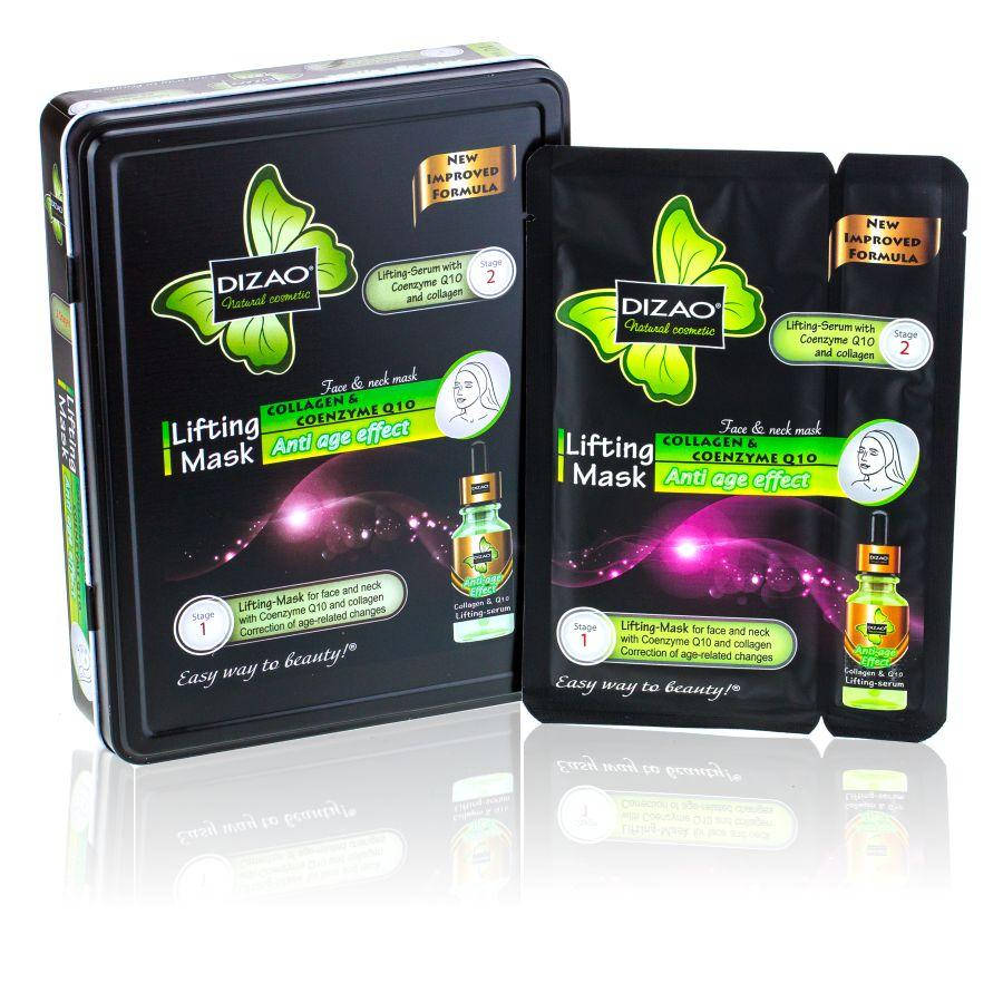 

Маска для лица и шеи Dizao Lifting-Mask With Collagen Coenzyme Q10 CMD-028 (1 шт)