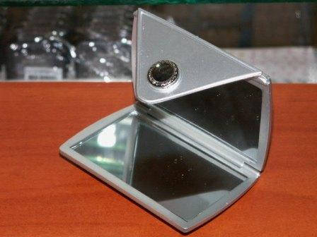 

Зеркало косметическое Ruby Rose двойное прямоугольное HB-338S