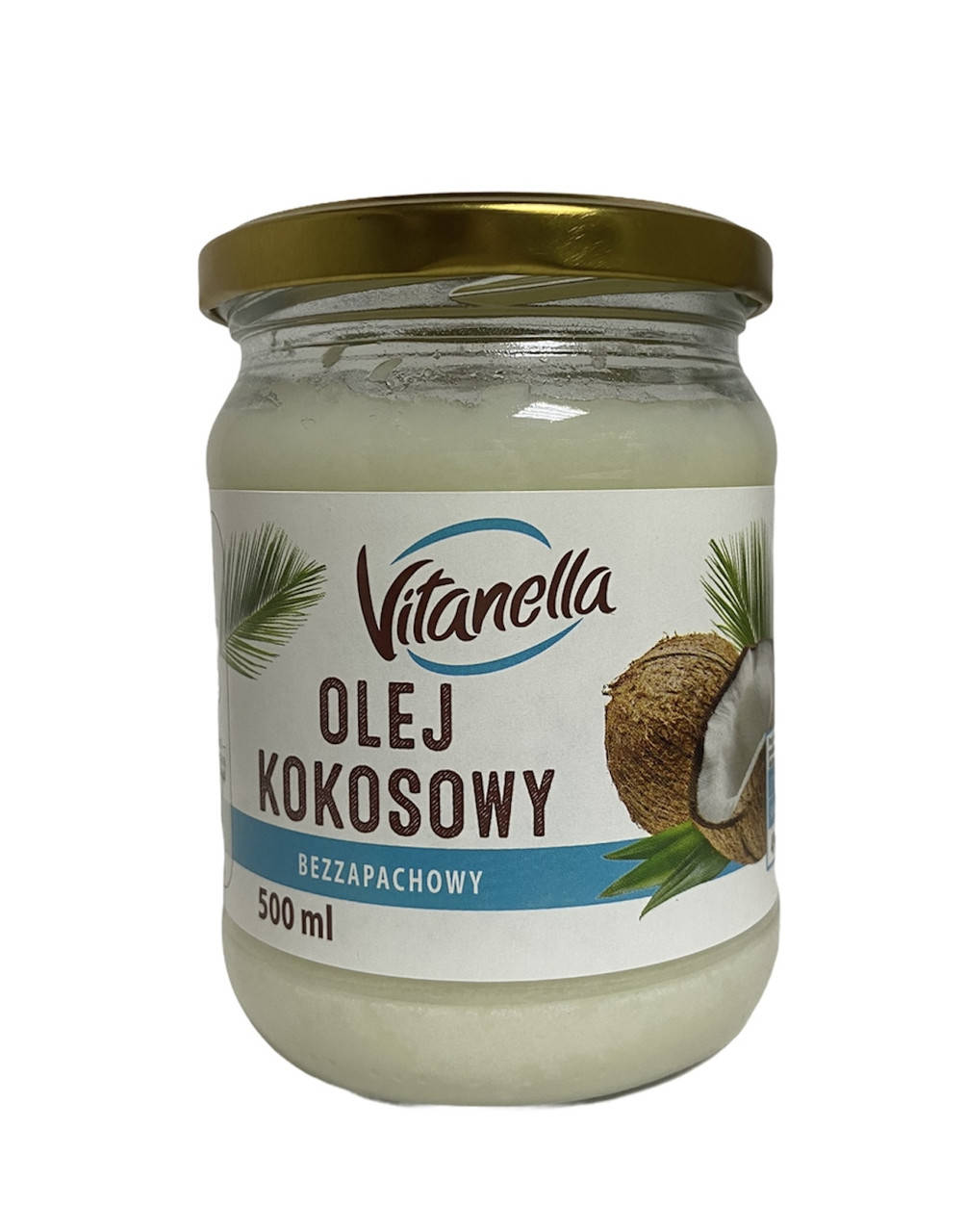 

Кокосове масло Vitanella Olej Kokosowy 500 г 5904730127844
