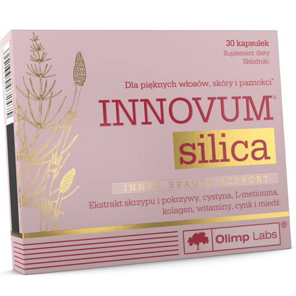 

Для кожи, волос и ногтей Olimp Innovum Silica 30 капсул Кремний