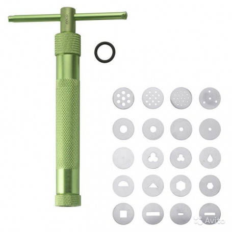 

Экструдер винтовой с насадками 20 шт