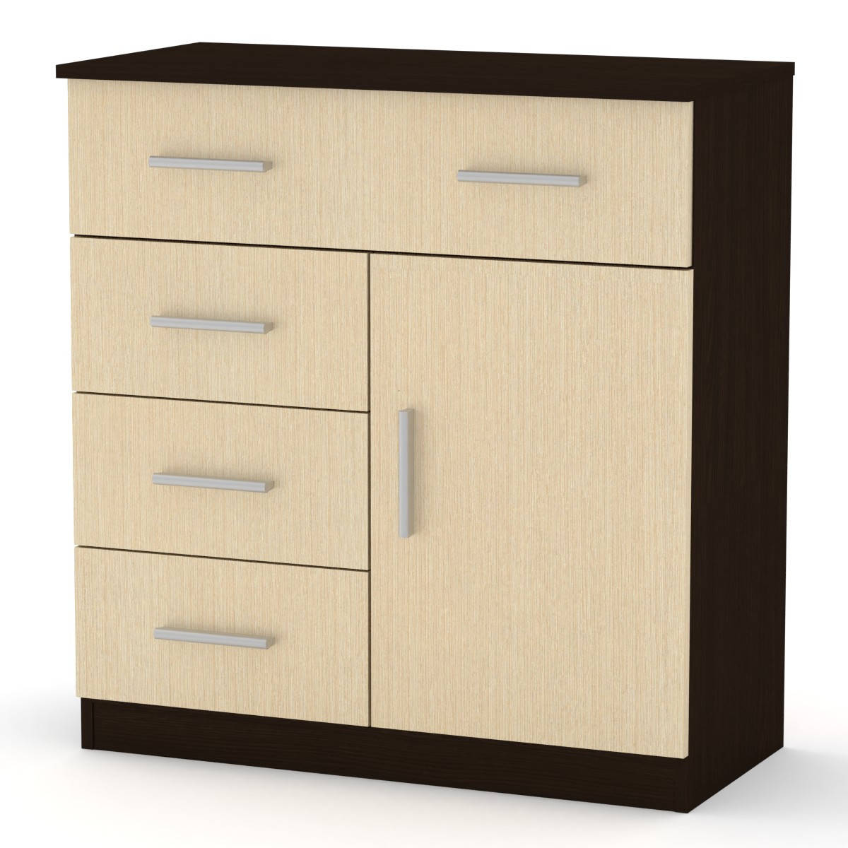 

Комод для спальни Компанит 1-3-1