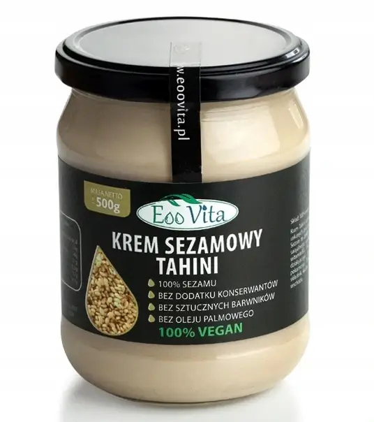 

Масло TAHINI 100% НАТУРАЛЬНА Кунжутная паста 500г